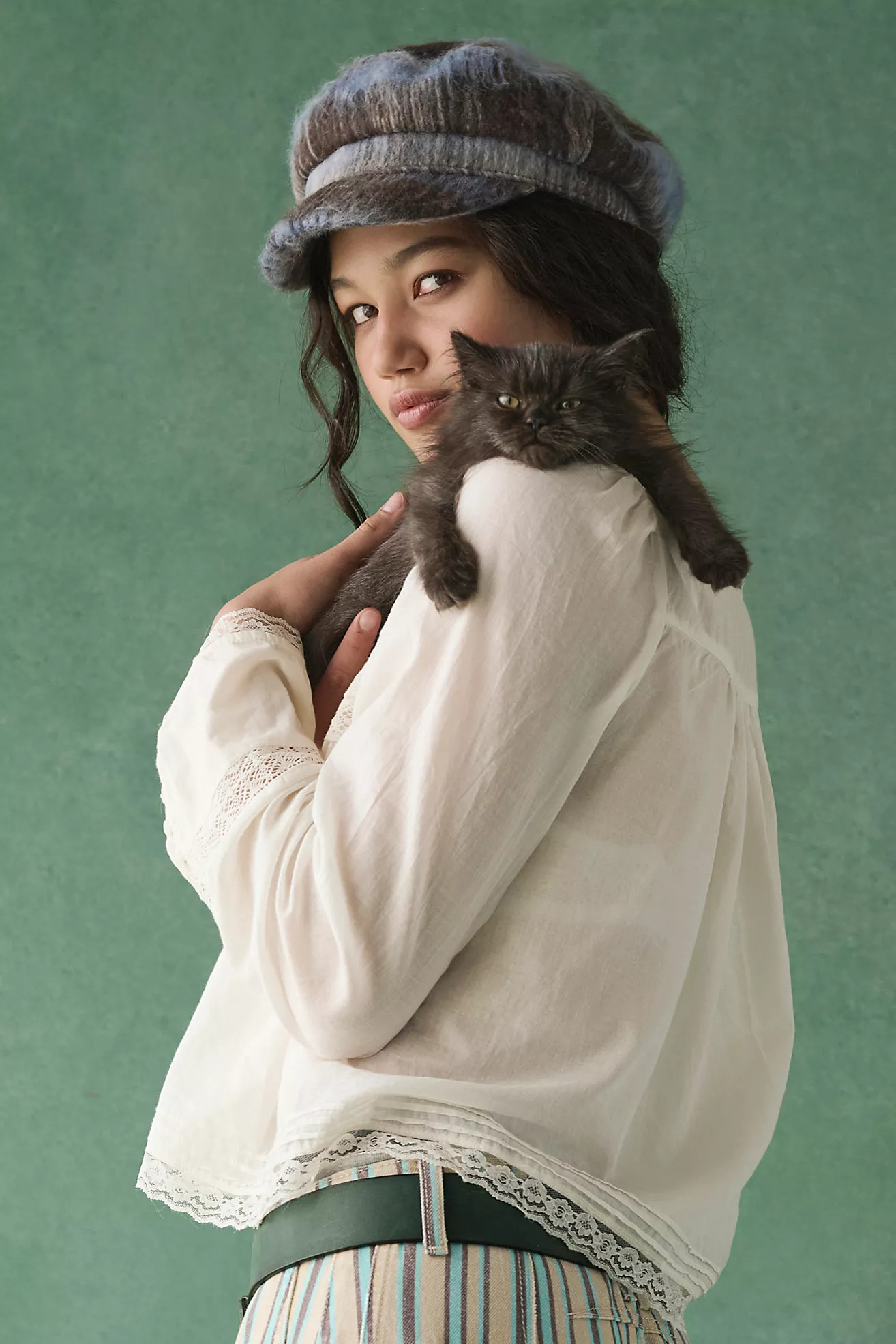 Upstate Wool Cadet Cap | Free People (Global - UK&FR Excluded)