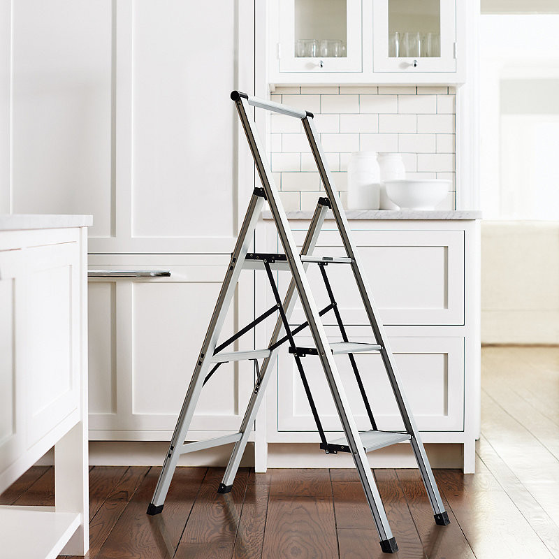 Ultralight Slimline 3 Step Stool - Lagoon - Frontgate | Frontgate