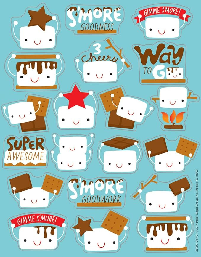 Eureka Marshmallow Stickers, Scented (650912) | Amazon (US)