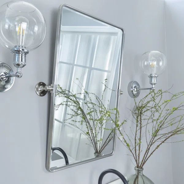 Woodvale Metal Rectangle Wall Mirror | Wayfair North America