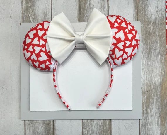 Valentines Day Ears. Valentines Day Mickey Ears. Valentines | Etsy | Etsy (US)