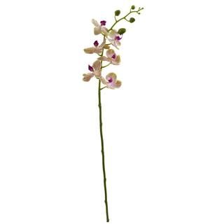 Indoor 29 in. Phalaenopsis Orchid Artificial Flower (Set of 4) | The Home Depot