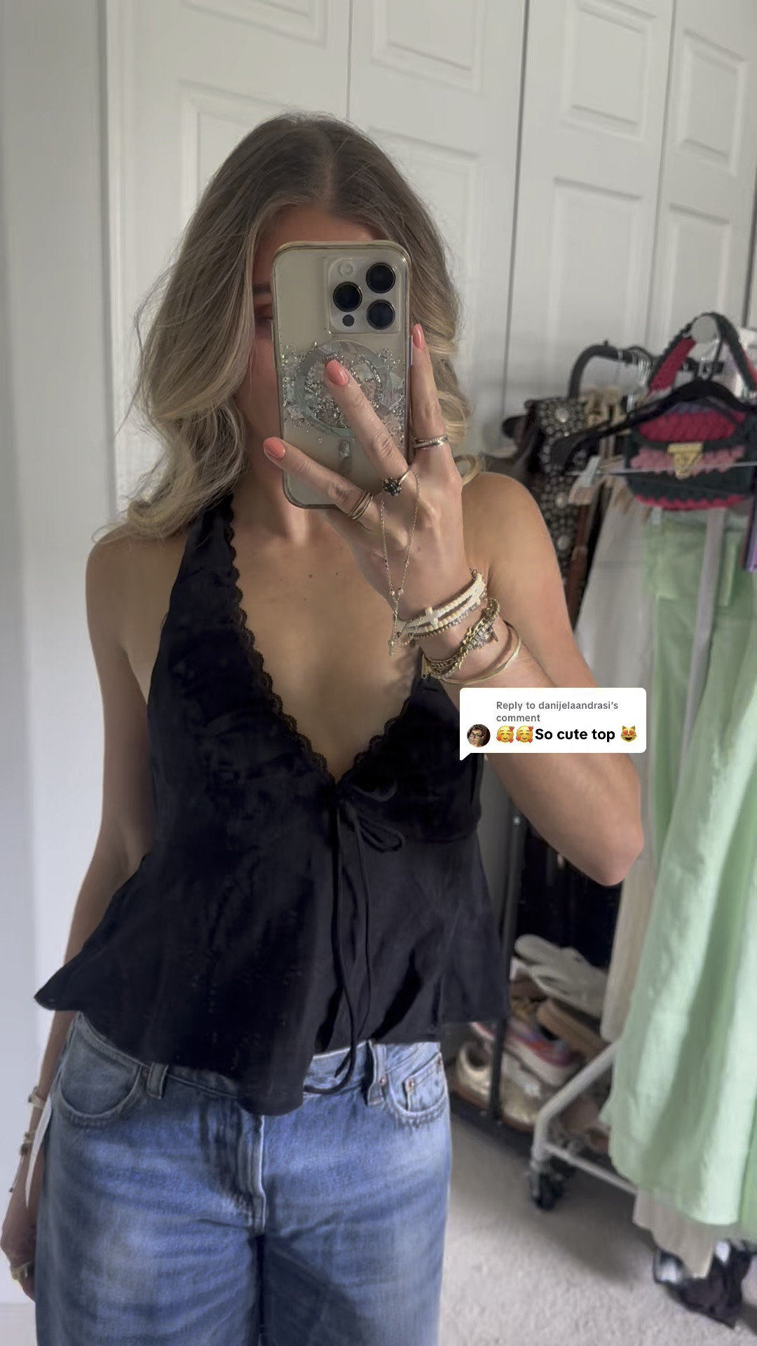 PacSun outfit! My top is PacSun size XS Beverly and Beck Zara Halter Top and my jeans are Pacsun Casey low rise baggy jeans size 25. 

#lowrisejeans #lowrisebaggyjeans #pacsun #pacsunjeans #pacsundenim #denimjeans #pacsunhaul #pacsunfinds #denimtryon #jeanstryon #lowrisedenim #lowrisejeansarecute pacsun, pacsun denim, pacsun jeans, denim jeans, blue jeans, low rise jeans, low rise pants, trendy fashion, trendy outfits

#LTKFindsUnder50 #LTKSaleAlert #LTKU