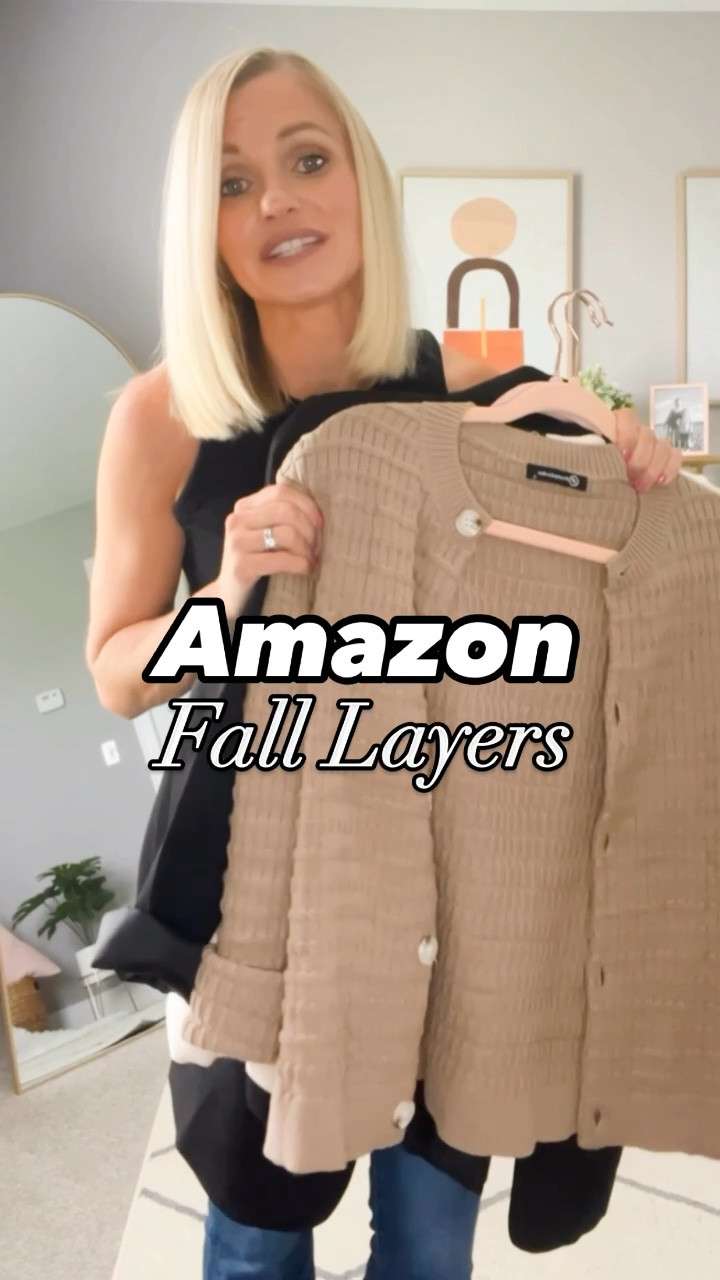 3 Amazon Layers for fall! 

#LTKVideo #LTKStyleTip #LTKFindsUnder50
