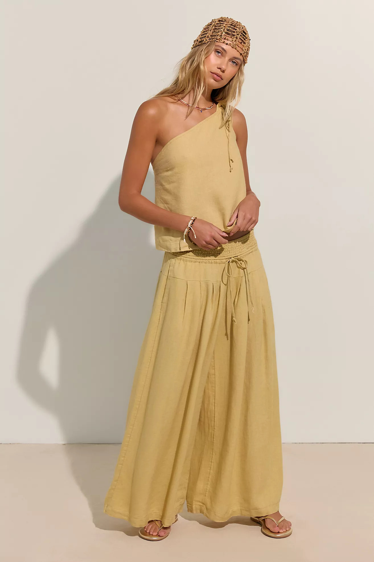 Sahara Sandshell Linen Pant Set | Free People (Global - UK&FR Excluded)