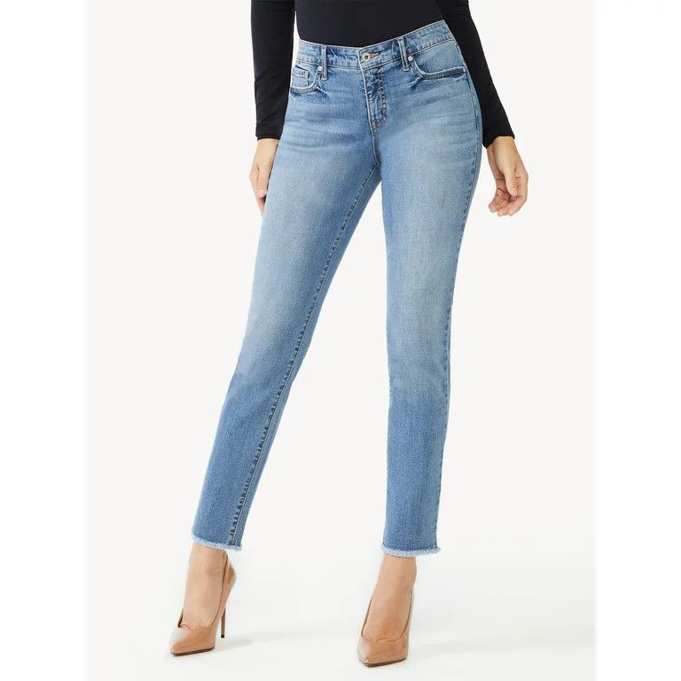 Sofia Jeans Women's Bagi Boyfriend Mid-Rise Jeans | Walmart (US)