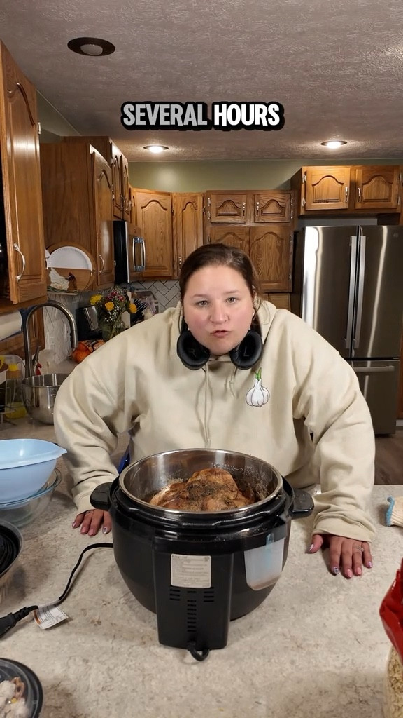 I’m tired, but this pork butt is not gonna shred itself so here I am late at night after hours of this thing cooking away and now that I smell this, I am starving and I realized I forgot to eat dinner so whatever I put into my mouth as I am shredding, this pork is what I’m eating for dinner and honestly, I’m not mad about it. 

#LTKFindsUnder50 #LTKFindsUnder100 #LTKHome
