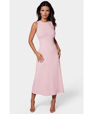 Women's Rib A-Line Maxi Dress | Macy's