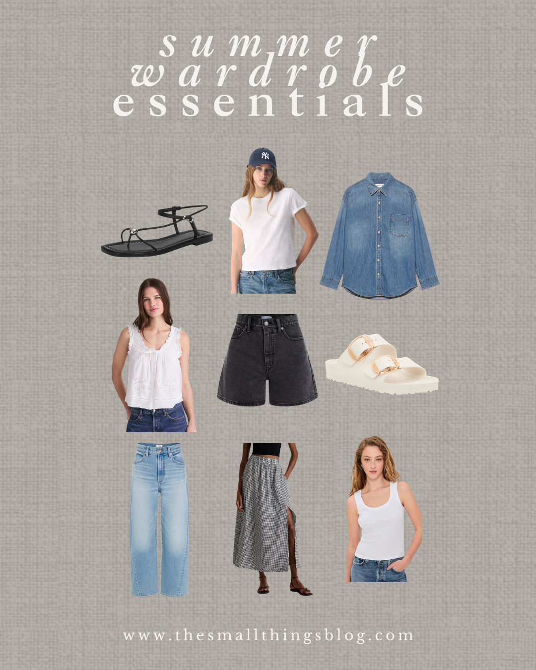 Top 9 capsule wardrobe items for the summer 

 #LTKgrwm #LTKootd