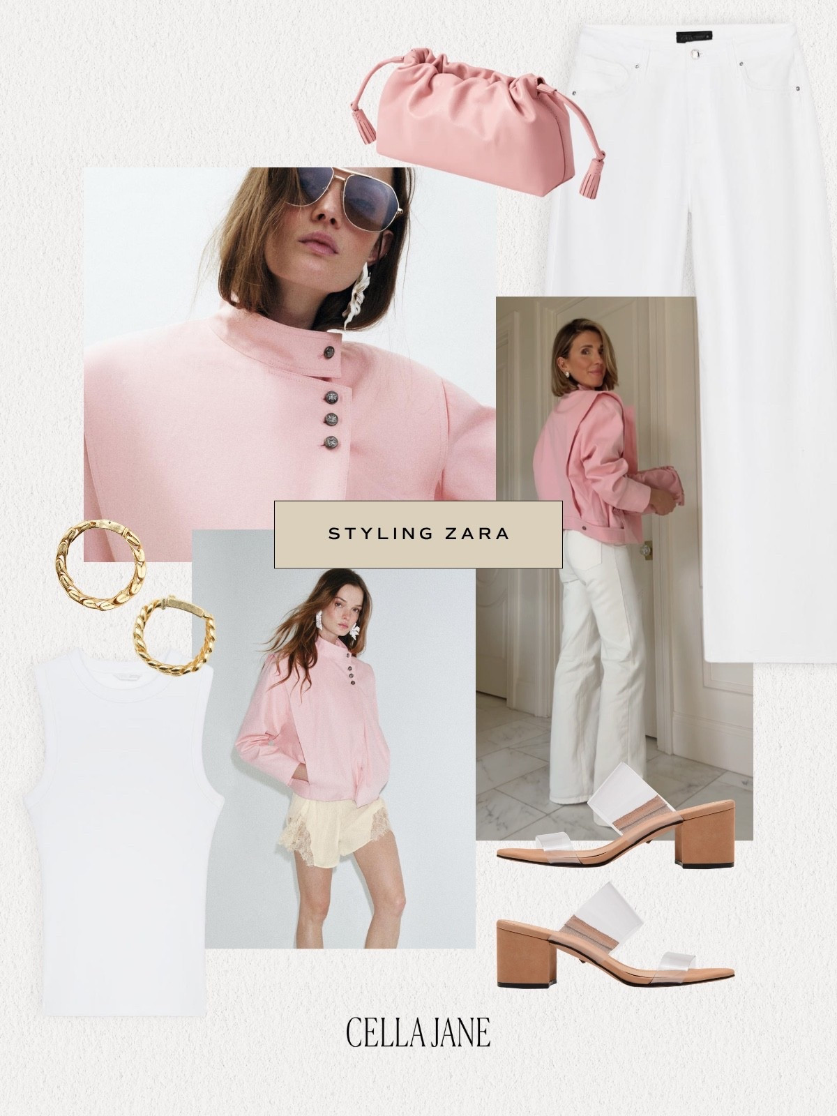 How I’m styling the new arrivals @Zara this week! I'm wearing size small in tops and dress and size 25/2 in bottoms.

#LTKsummer