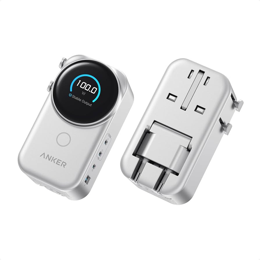 Anker Nano Smart Power Allocation, Compact Travel Essentials for MacBook, Laptop, UK/European Plu... | Amazon (US)