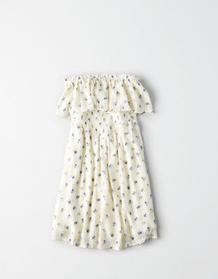 AE Smocked Overlay Dress | American Eagle Outfitters (US & CA)