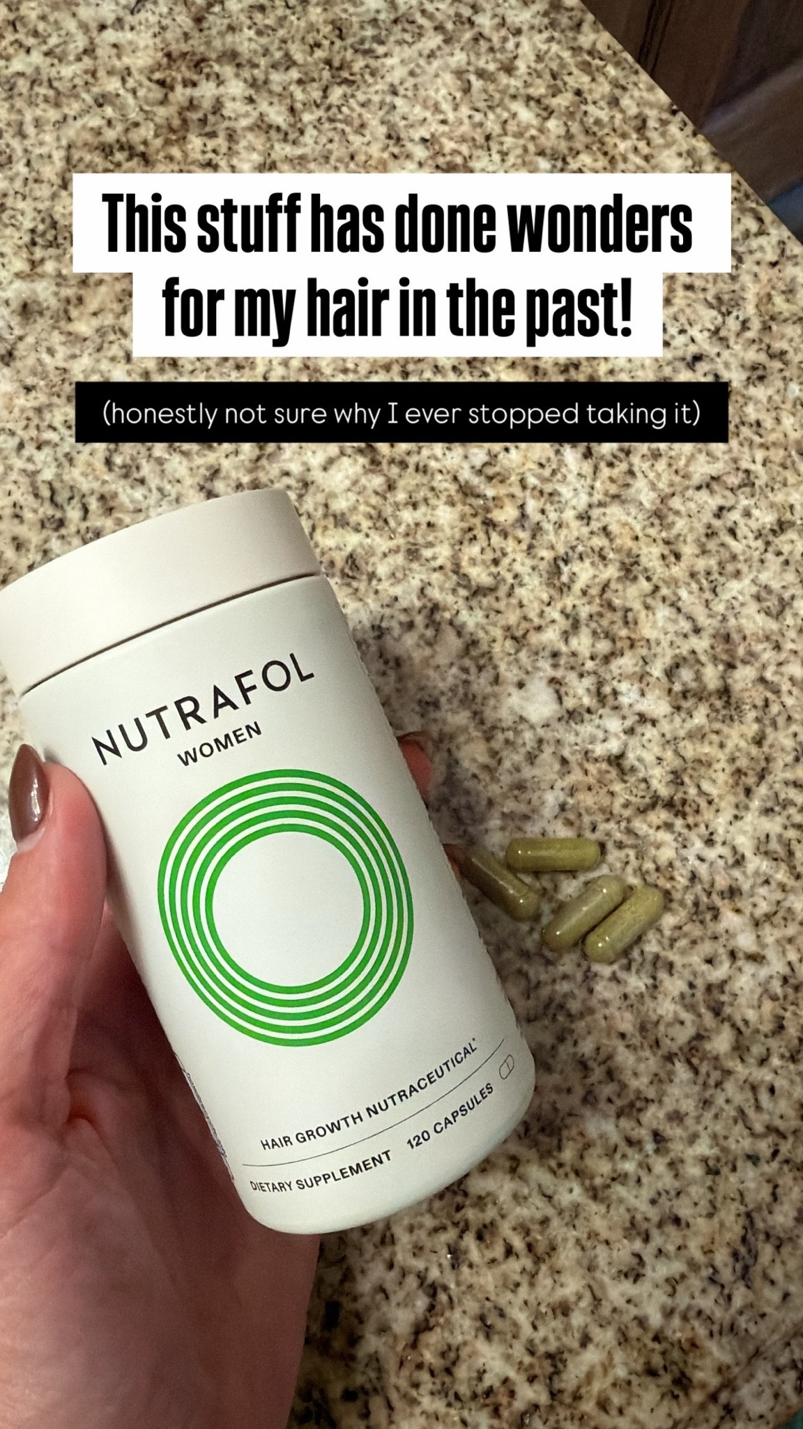 This stuff WORKS!!! Grab the 3 month supply! Use code LTK15 to save!! @nutrafol #ad