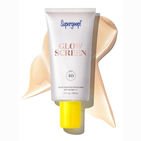 Supergoop! Glowscreen SPF 40 PA+++, 1.7 fl oz - Primer + Broad Spectrum Sunscreen That Helps Filt... | Amazon (US)