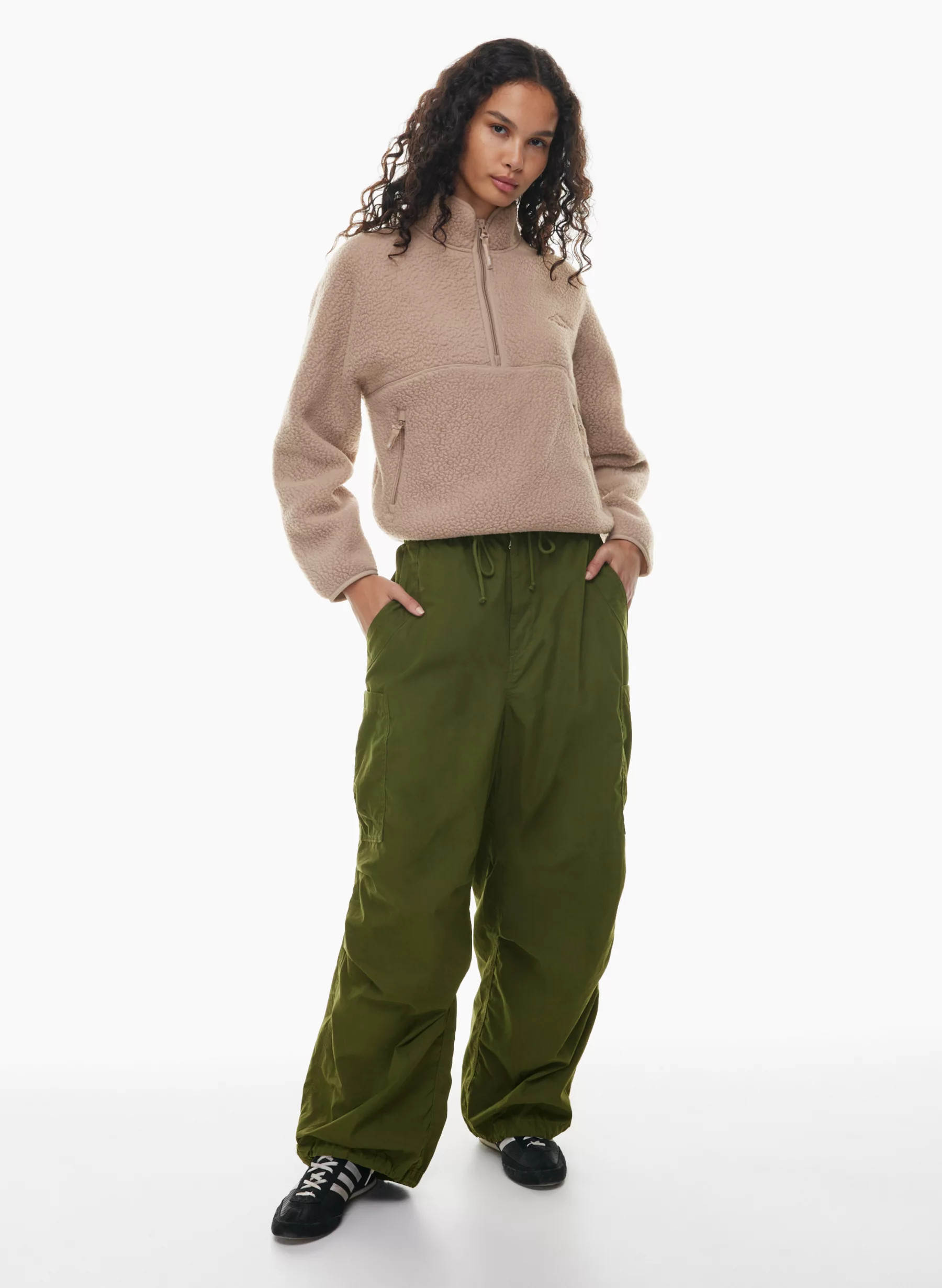 BIGFOOT POLAR ½ ZIP SWEATER | Aritzia