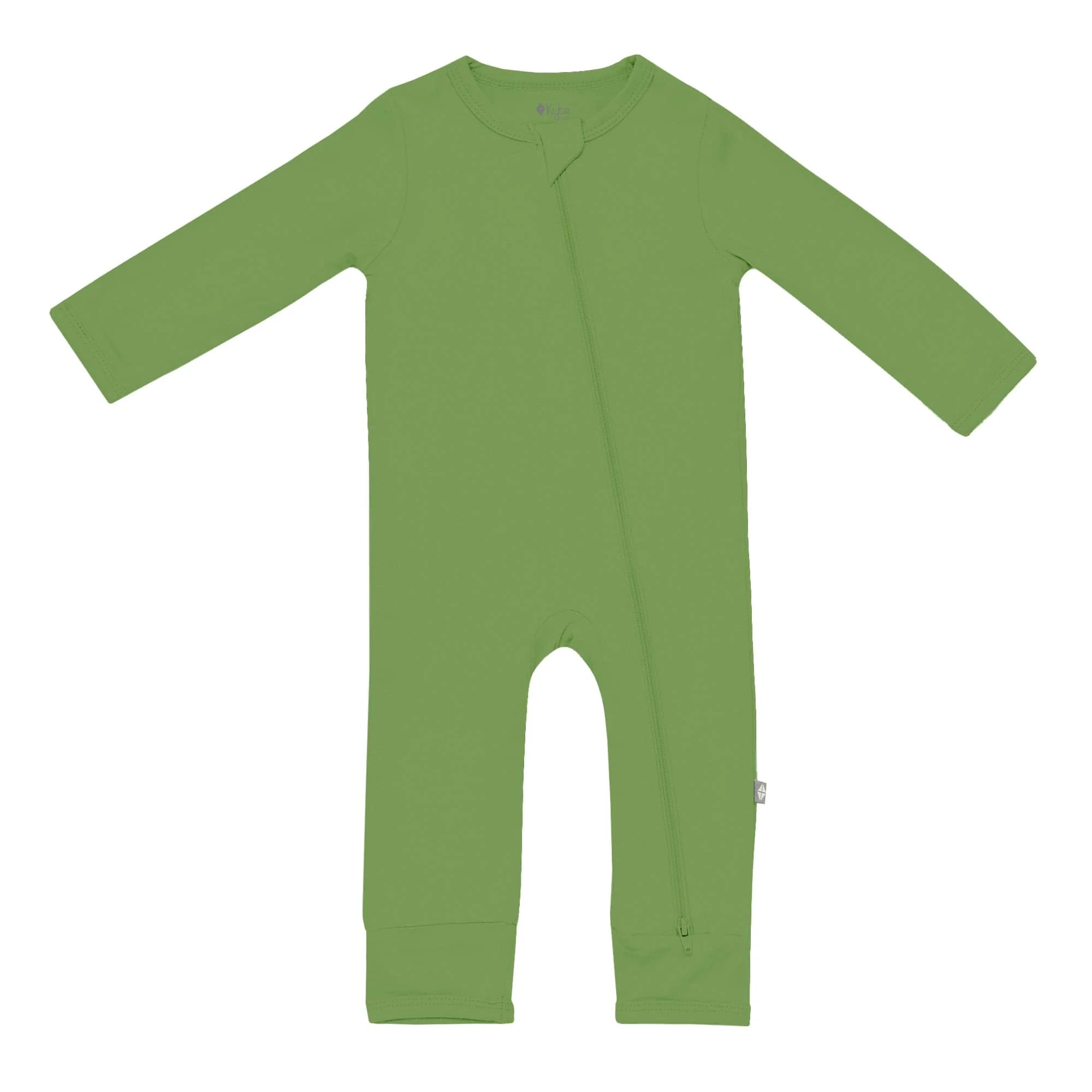 Zippered Romper in Palm | Kyte BABY
