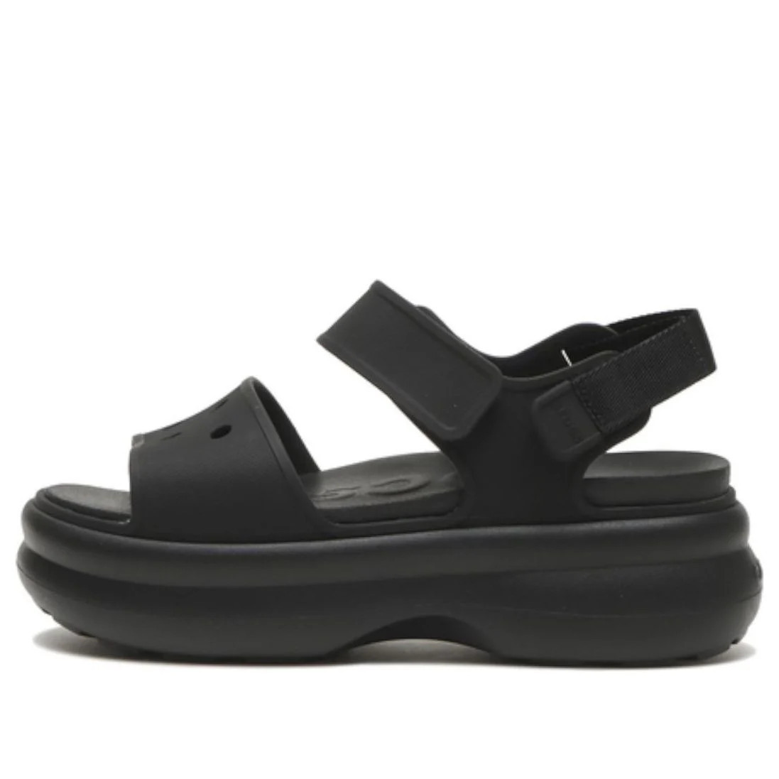 (WMNS) Crocs Soho Y-Strap Sandal 'Black' 211755-001 | KICKS CREW