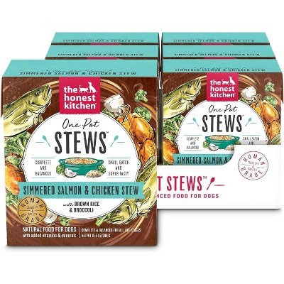 The Honest Kitchen Simmered Salmon and Chicken Stew Dog Food - Case of 6/10.5 oz | Target