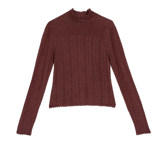 Minou Turtleneck - Antique Walnut | DÔEN | DOEN