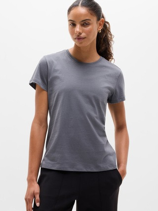 Favorite Cotton Classic Tee | Athleta