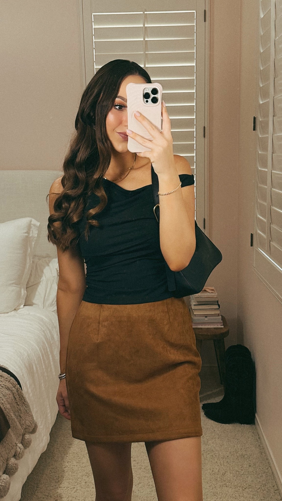 Oktoberfest outfit 

Bag is last year Madewell. Boots are the Shyanne Gemma boot from Boot Barn.

Fall outfit, my styled life, suede skirt outfit, black off the shoulder top, transition to fall outfit. 

#LTKSeasonal