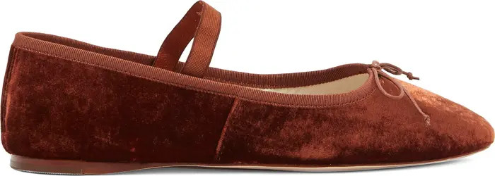 Loeffler Randall Leonie Velvet Ballet Flat (Women) | Nordstromrack | Nordstrom Rack
