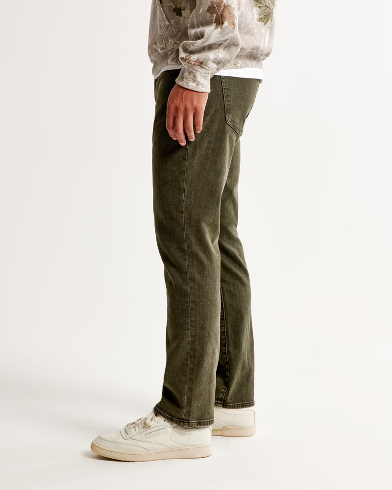 Athletic Straight Jean | Abercrombie & Fitch (US)