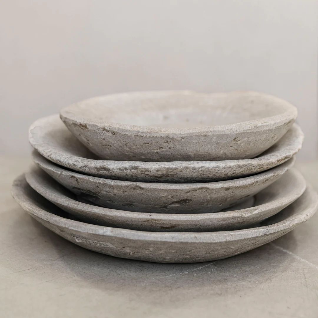 Found Vintage Stone Plates | StyleMeGHD