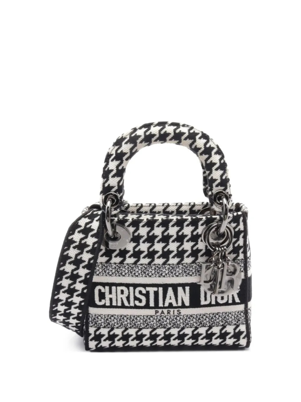 Christian Dior Pre-Owned 2010s mini Lady D-Lite tote bag - Black | Farfetch Global
