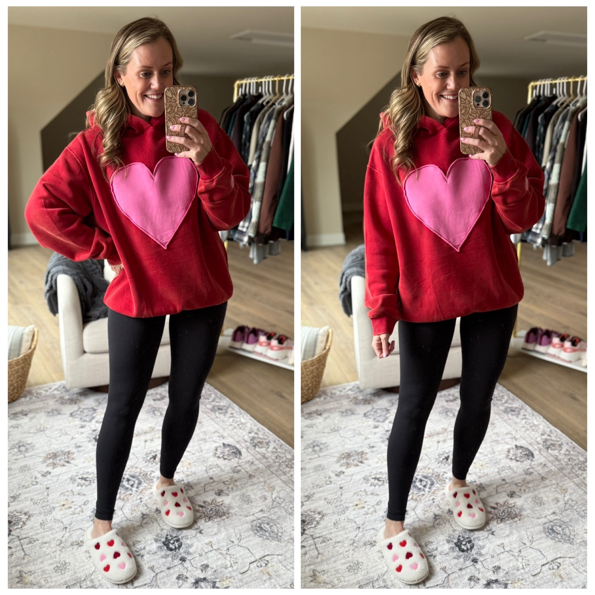 Found my Valentine’s outfit! ♥️ Love this oversized sweatshirt, it’s fluffy and warm on the inside. Wearing medium, fits oversized.

#LTKgrwm #LTKdayinmylife #LTKmomlife
