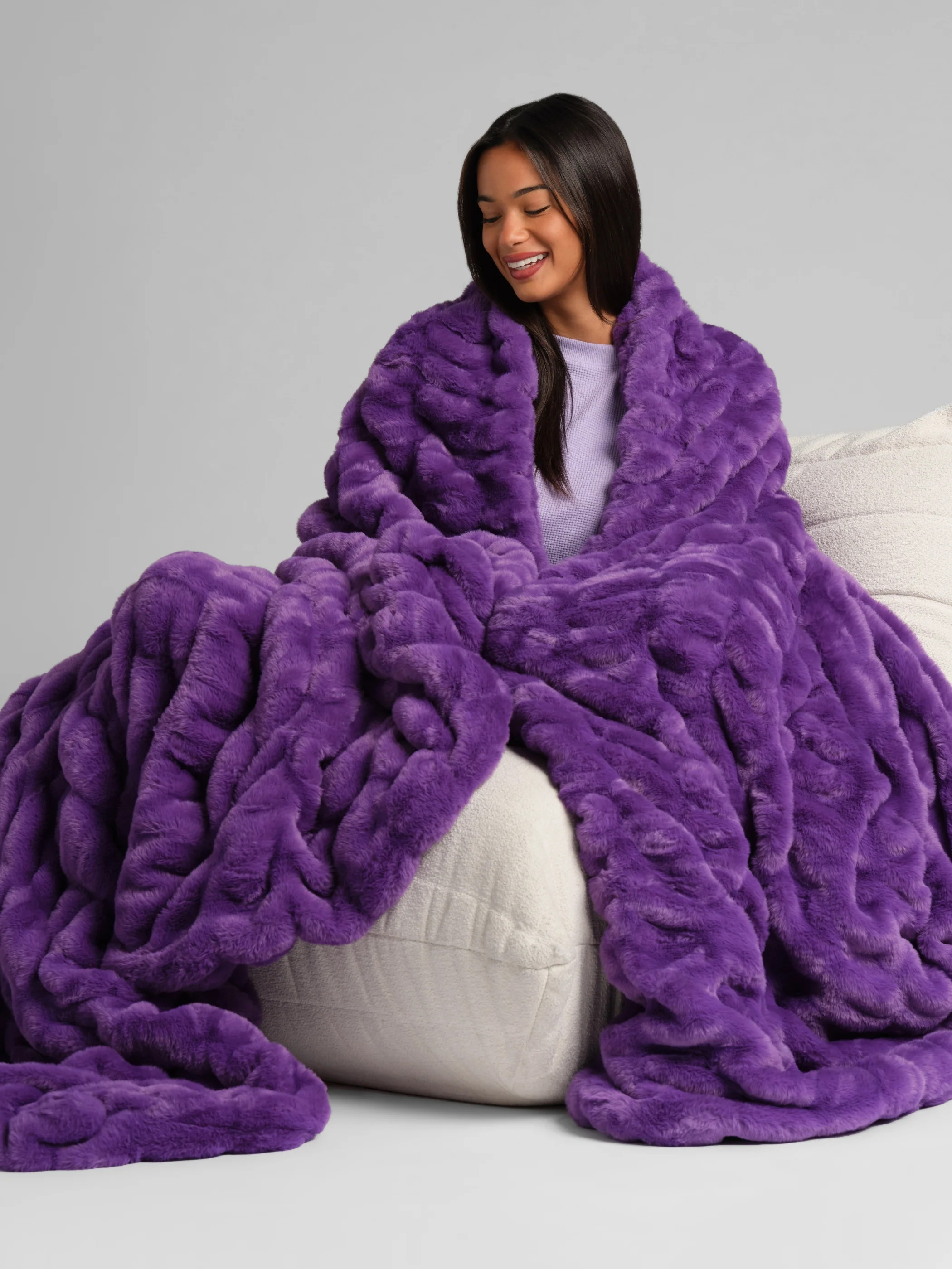 Comfrt Dreamer Blanket | Violet | L | Large | Comfrt