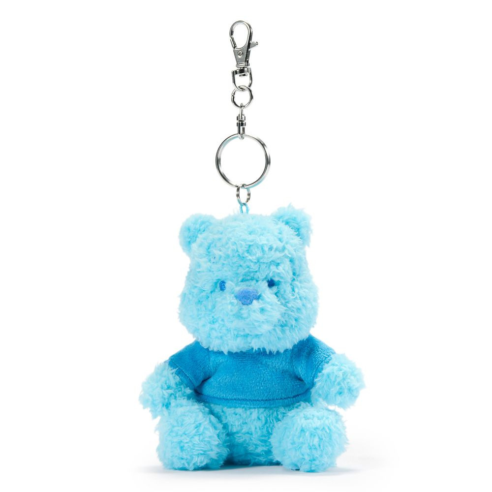 Winnie the Pooh Plush Keychain Bag Charm \u2013 Blue \u2013 5 1/2'' \u2013 Exclusive \u2013 D23: ... | Disney Store