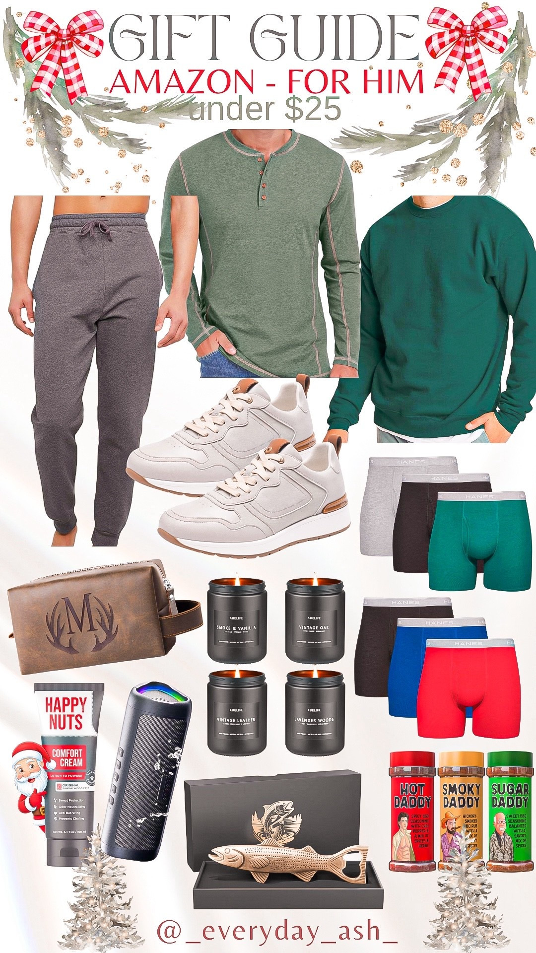 Amazon // gifts for him under $25🎁🎄

Gifts for men, men’s fashion, Amazon fashion, men’s gifts 

#LTKMens #LTKHoliday #LTKGiftGuide