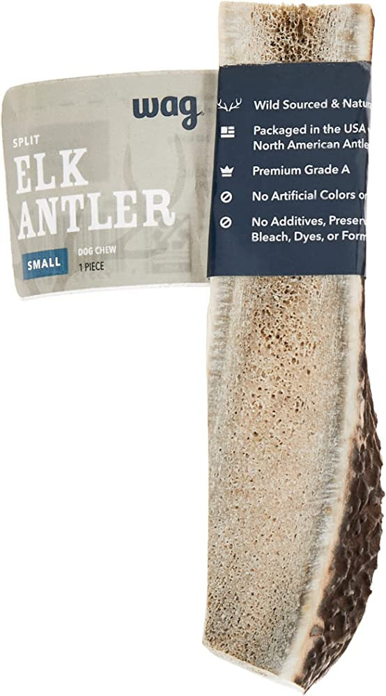 Amazon Brand – Wag Split Elk Antler, Naturally Shed, Small 4–5.5 inches | Amazon (US)
