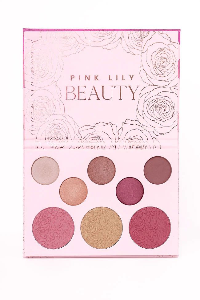 Pink Lily Beauty Keep It Rosy Eye & Face Palette | Pink Lily