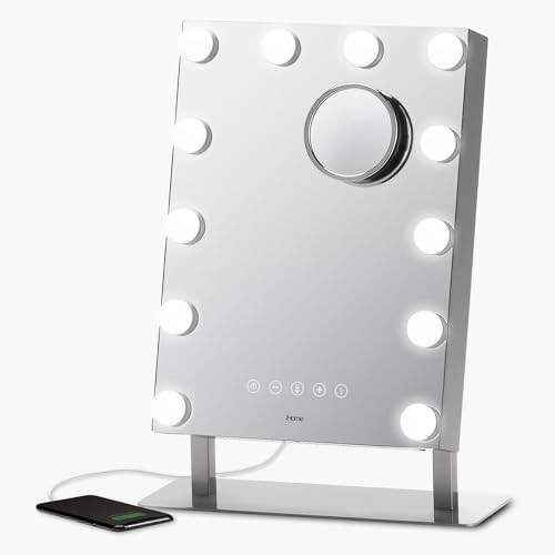 iHome Hollywood Pro Mirror with Bluetooth | Amazon (US)