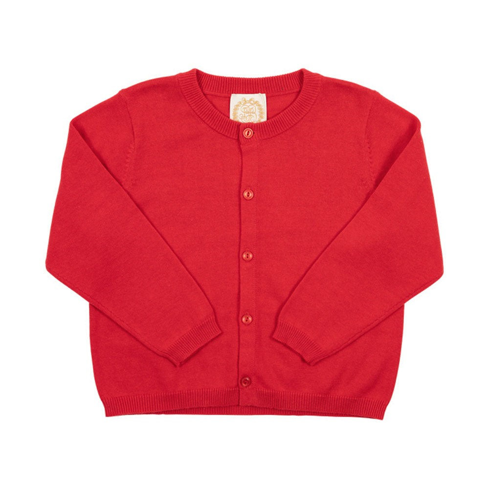 Cambridge Cardigan (Unisex) - Richmond Red | The Beaufort Bonnet Company