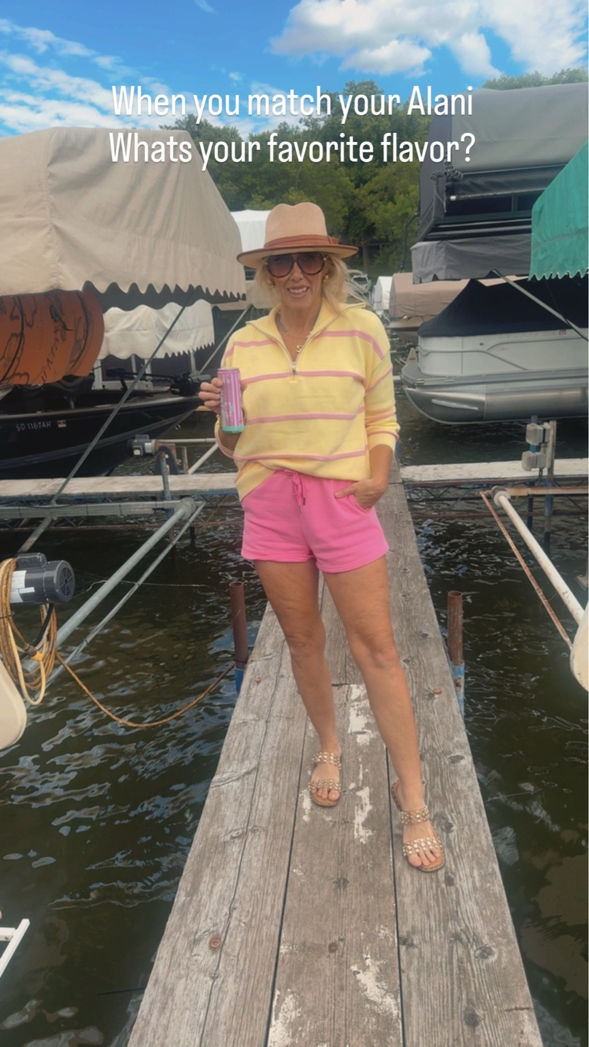 Whats your go to Alani! Cotton Candy matched my outfit perfect today

#LTKgrwm #LTKootd #LTKmomlife