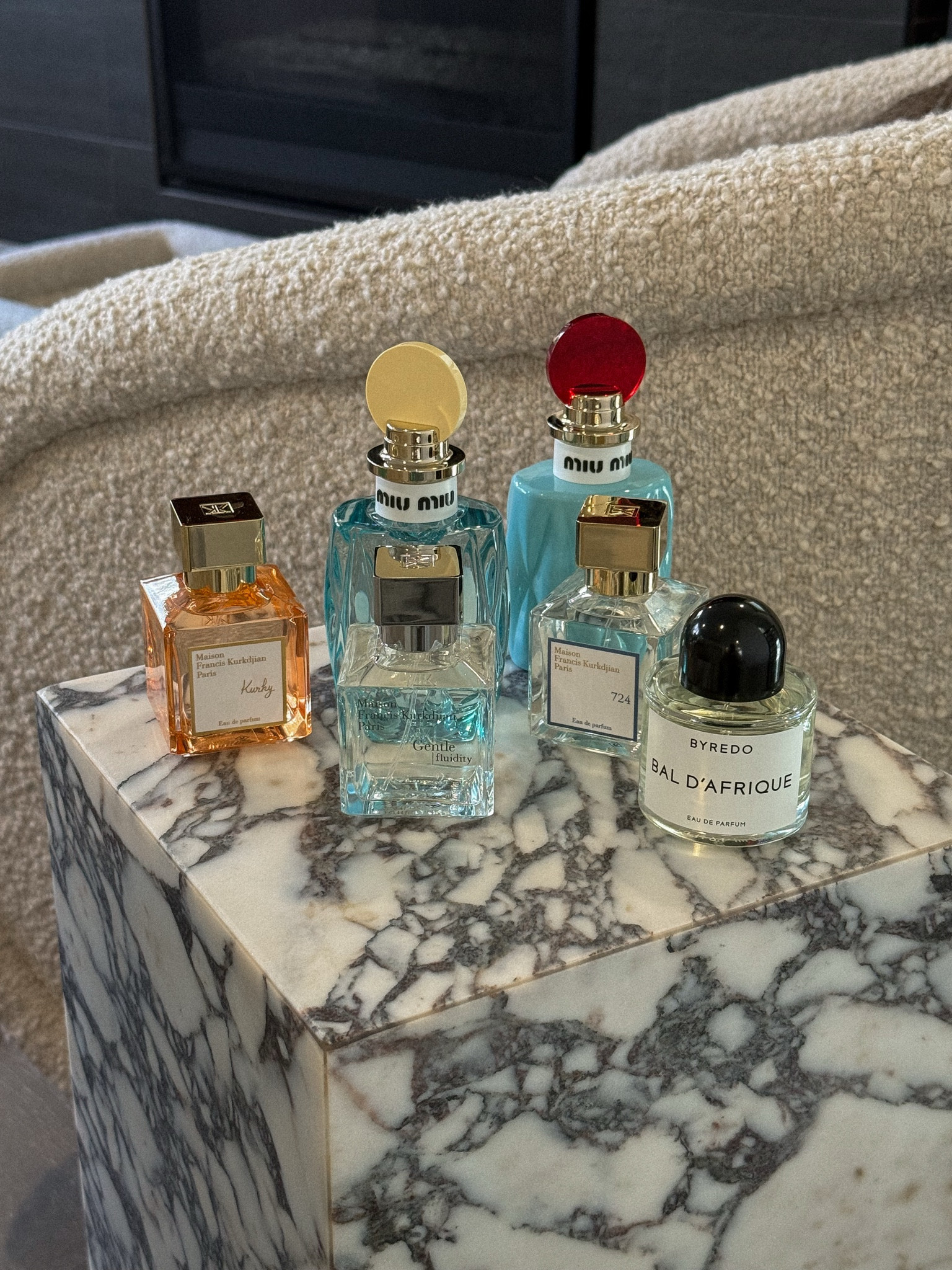on the hunt for my spring scent 🌿 testing everything until one feels like me

spring fragrance, finding a signature scent, perfume haul, fragrance collection, luxury fragrance, maison francis kurkdjian, miu miu perfume, byredo bal d’afrique, fresh scent, clean girl scent, floral perfume, everyday perfume, fragrance layering, beauty favorites

#LTKBeauty #LTKSeasonal
