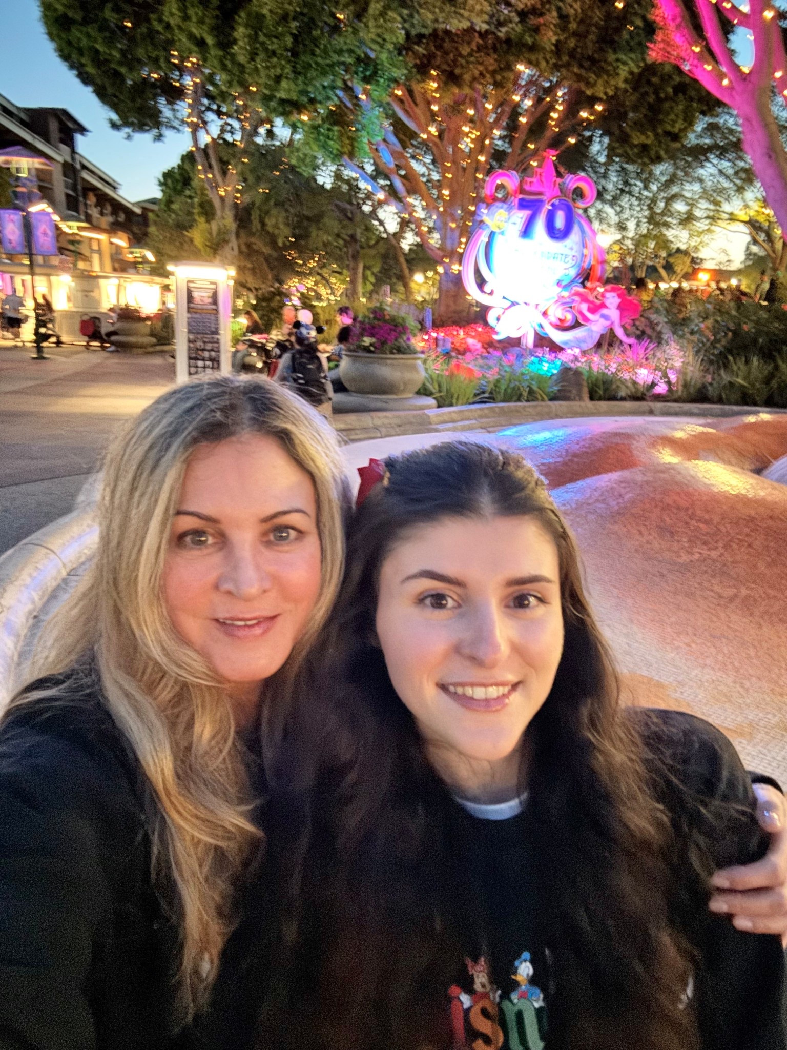 Mom Daughter Matching Sweatshirts for Disneyland trip. Ordered these from Amazon. Loved the quality. Great for early morning hours and evenings. Over 23,000 steps in one day! 

#LTKTravel #LTKdayinmylife #LTKmomlife