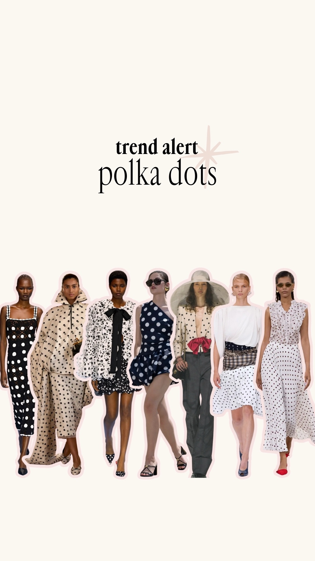 "POLKA DOTS are everywhere this Spring/Summer 2025!
From Carolina Herrera to Jacquemus, polka dots are stealing the show in every size, color, and vibe.
And you know me… I had to check if the trend made it to the stores too. 🛍️

✨ Which one’s your fave?
Tell me in the comments! And if you’re into any of the looks, I saved everything on my @shop.ltk 

#polkadots #springtrends2025 #fashiontrends #runwaytorealway #ltkfinds #styleedit #trendspotting #fashiontrend"






#LTKOver40
