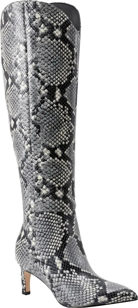 Marc Fisher LTD Quinnie Pointed Toe Knee High Boot (Women) | Nordstrom | Nordstrom