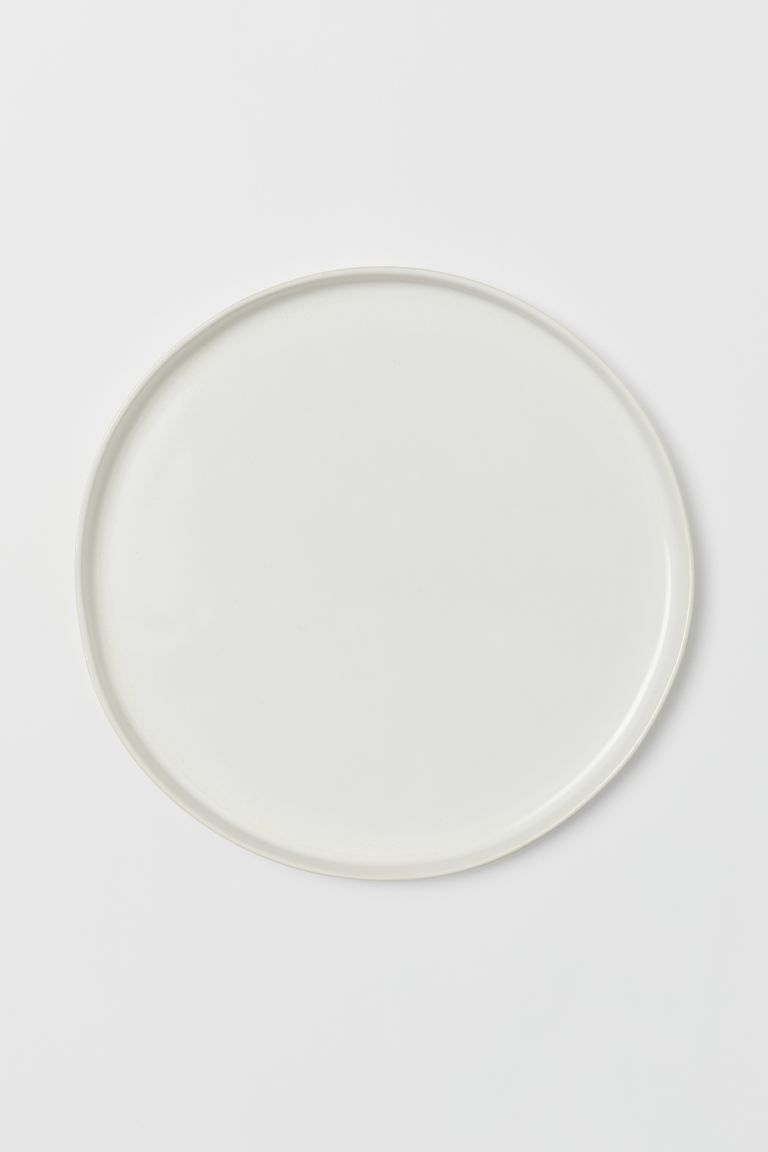 Large Stoneware Plate | H&M (US + CA)