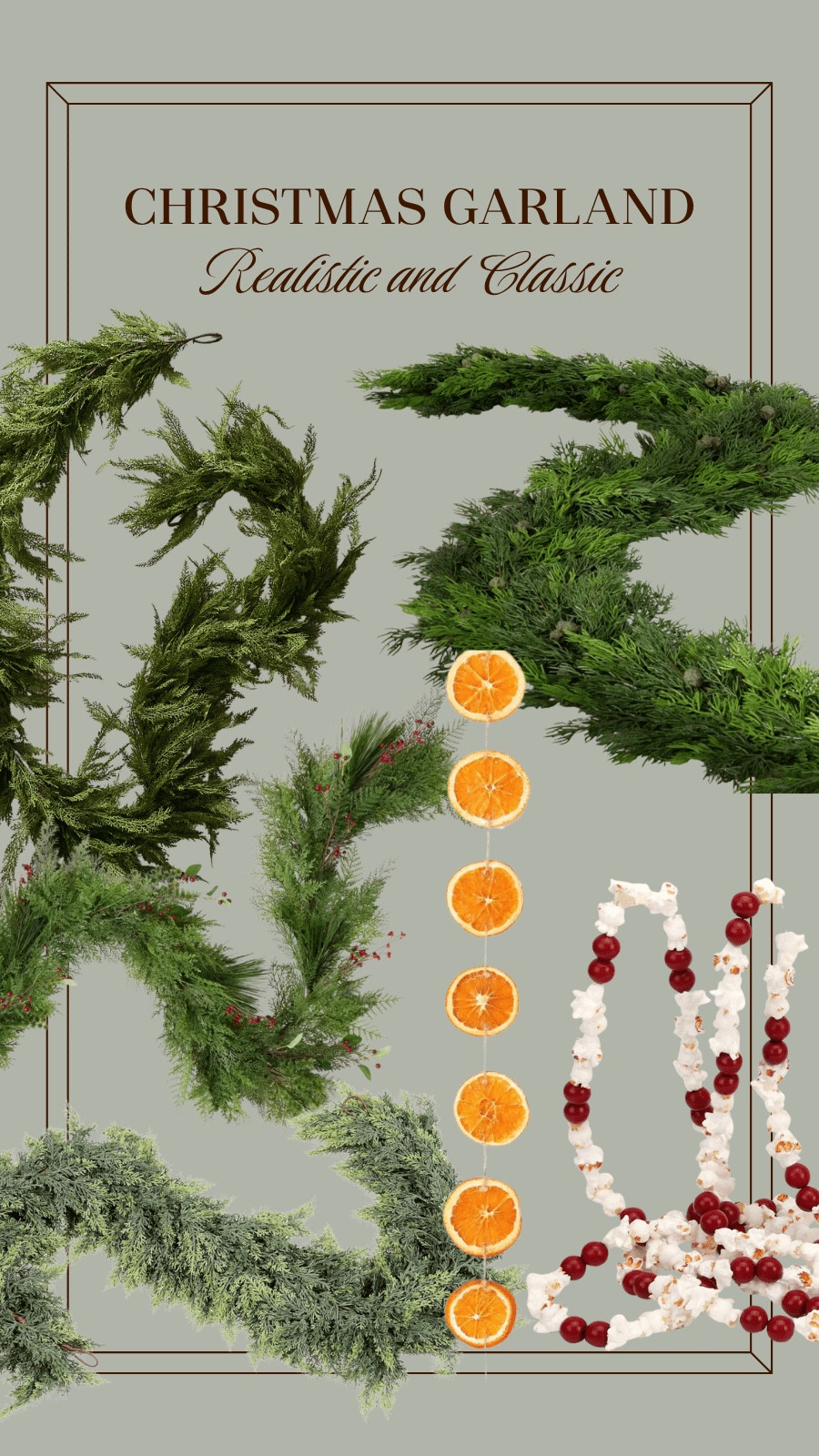 The best of the best Christmas decor for all budgets - realistic garland

#LTKHoliday #LTKHome