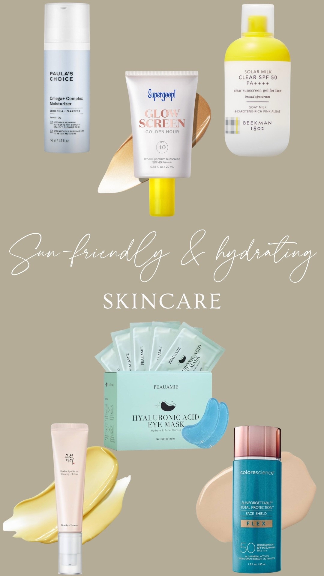 Skincare to keep your skin safe from the sun & hydrated as the weather warms up☀️

#LTKmorningroutine #LTKSeasonal #LTKBeauty