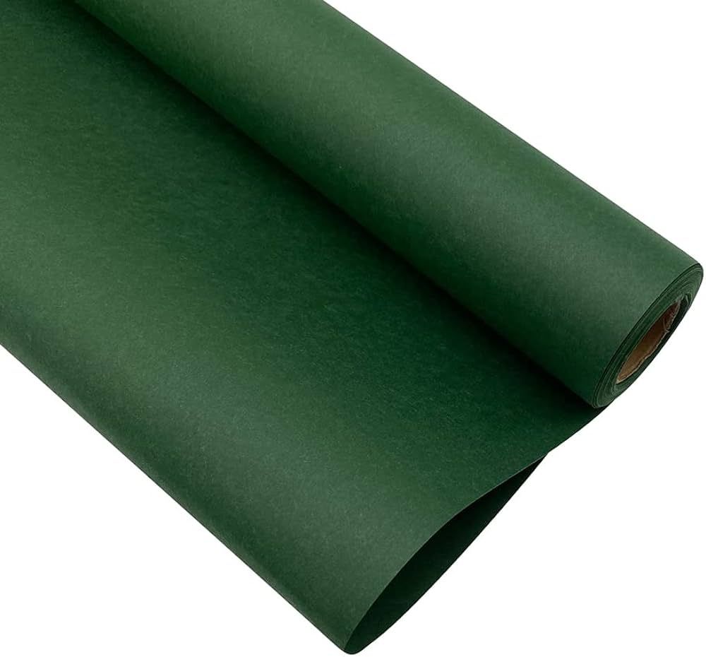 Dark Green Flower Wrapping Kraft Paper Christma Gift Wrapping Paper Rolls, Waterproof Floral Bouquet | Amazon (US)