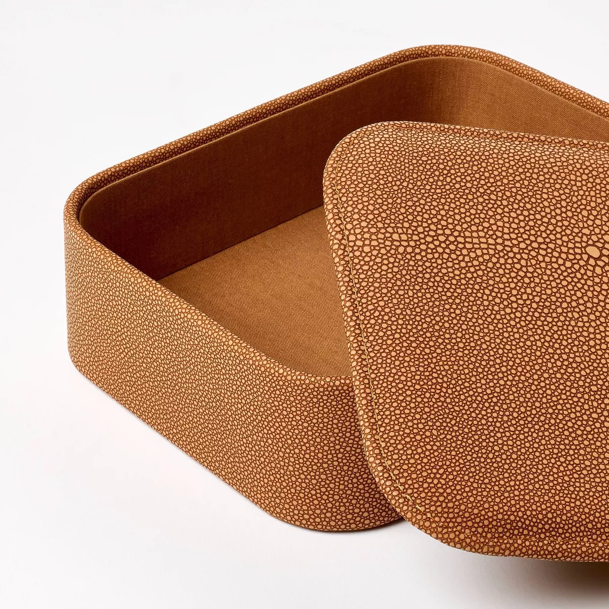 Shagreen Box with Lid - Threshold™ designed with Studio McGee | Target