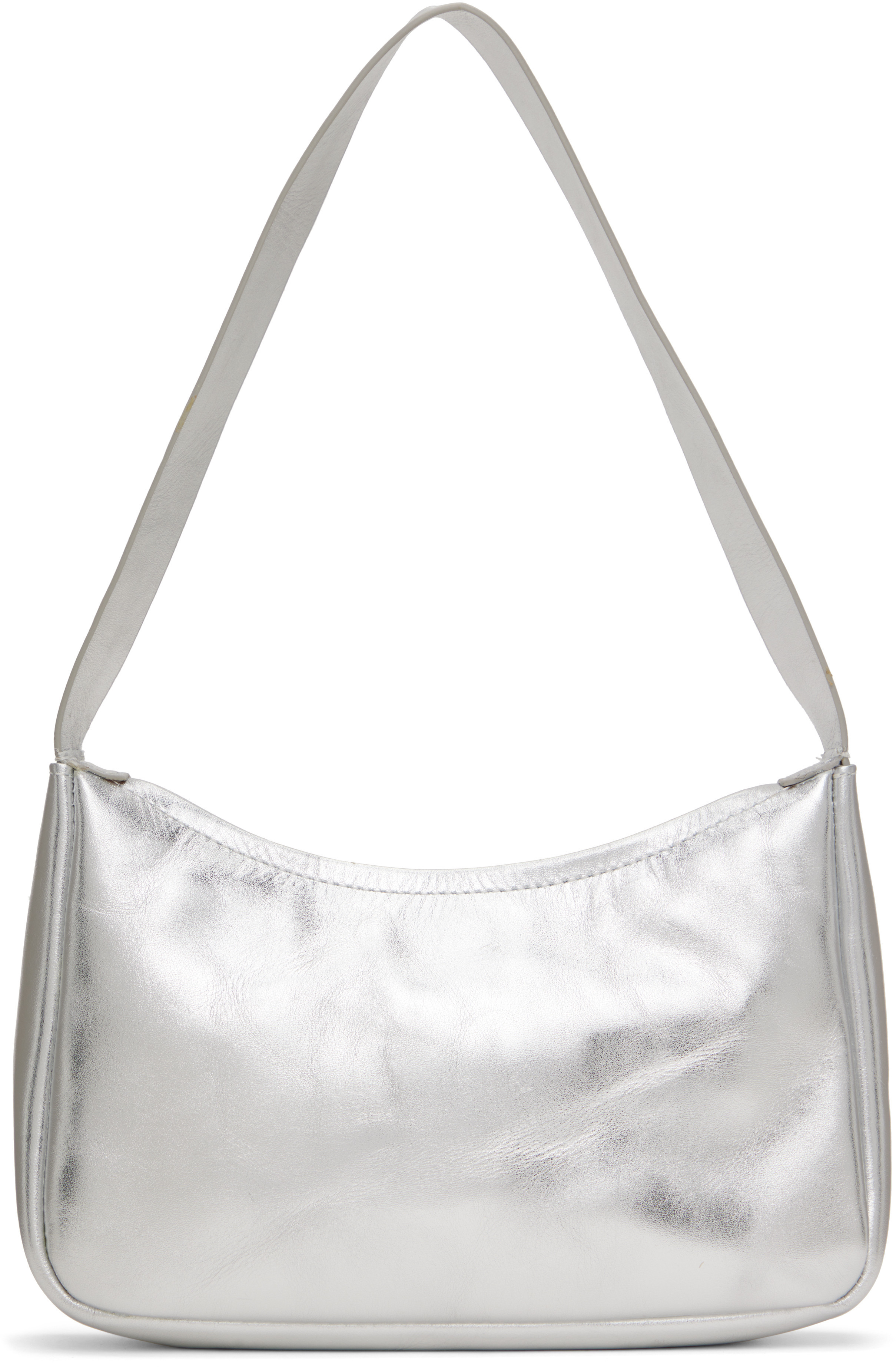 St. Agni Silver 90s Petit Shoulder Bag | SSENSE