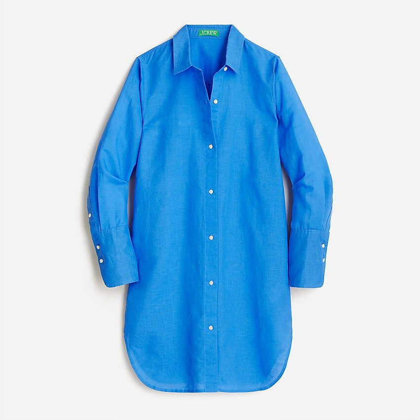 Cotton-linen beach shirt | J. Crew US