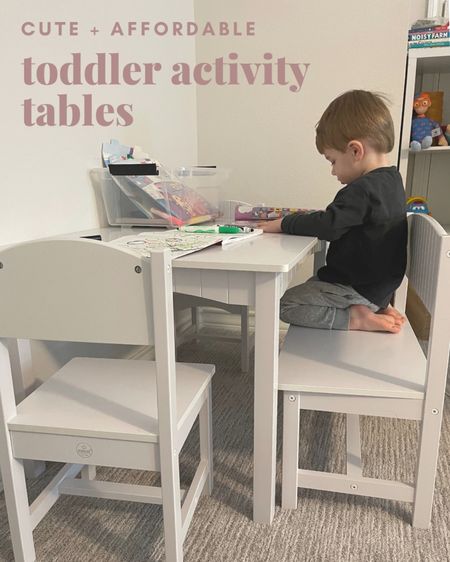The cutest, affordable activity tables for toddlers! 

#LTKkids #LTKbump #LTKbaby
